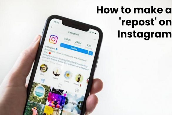 How to make a 'repost' on Instagram