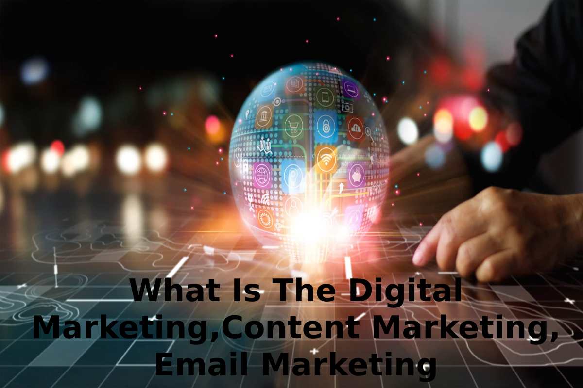 What Is The Digital Marketing,Content Marketing, Email Marketing