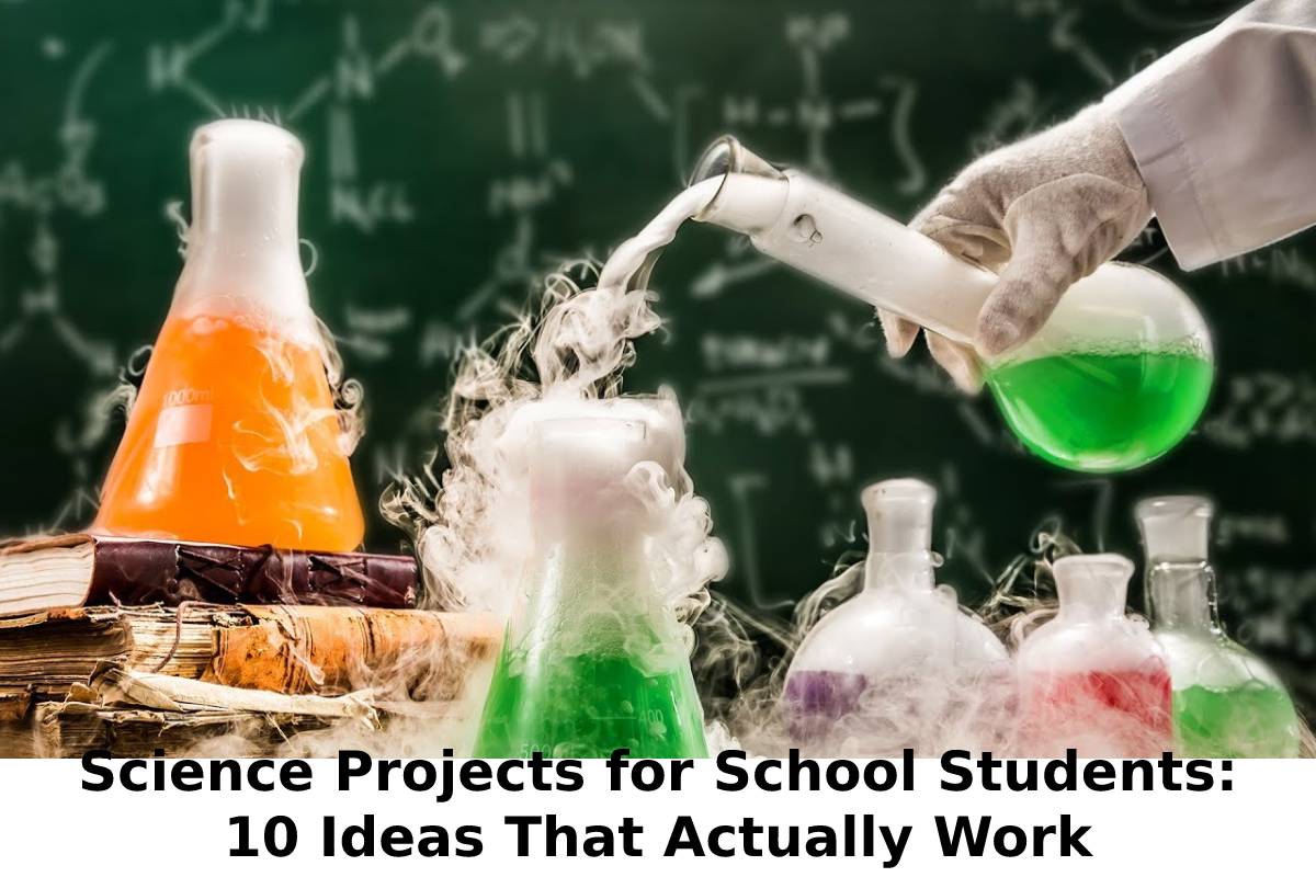 Science Projects for School Students: 10 Ideas That Actually Work