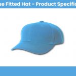 Sky Blue Fitted Hat