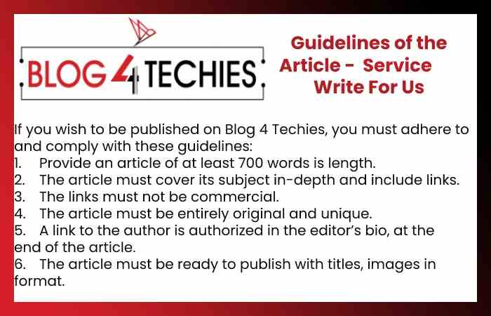 Service Write For Us