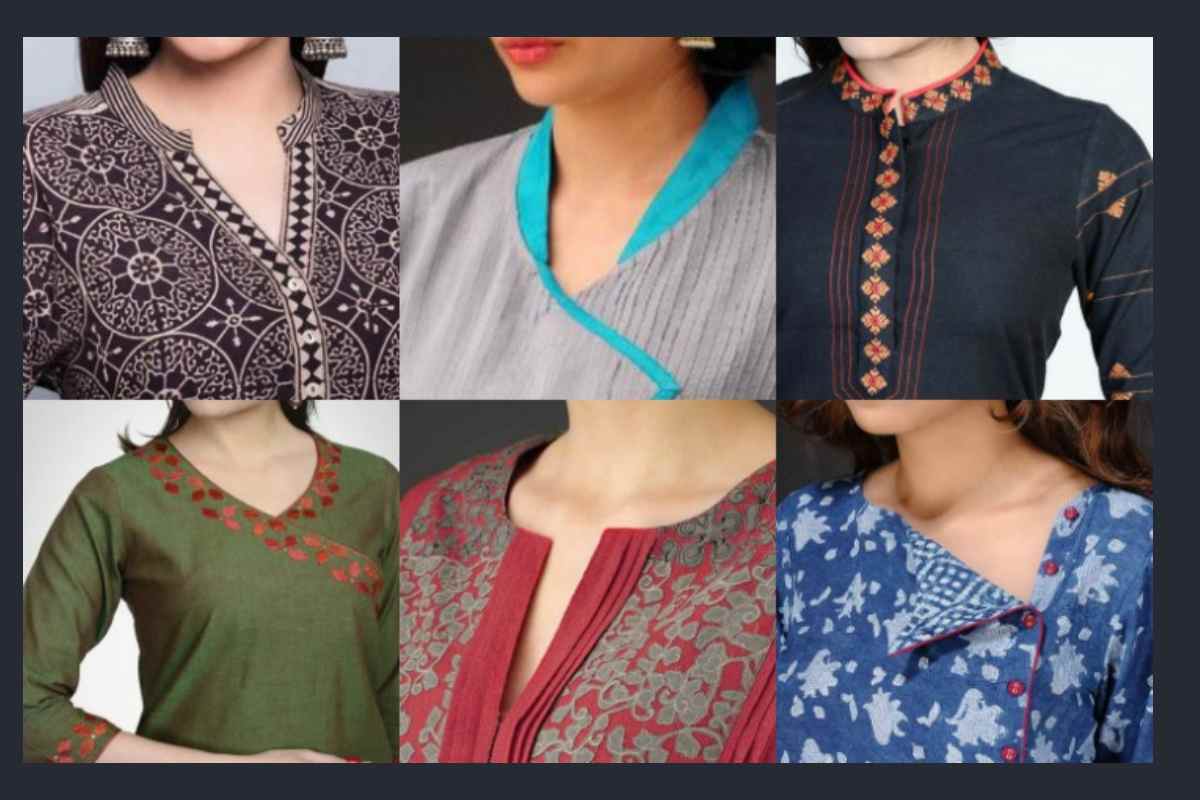 10 Types of Kurti Neck Designs