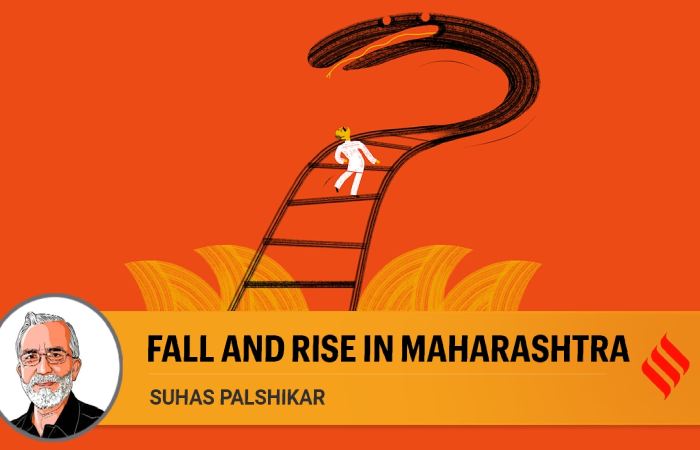 Fall of government in Maharashtra