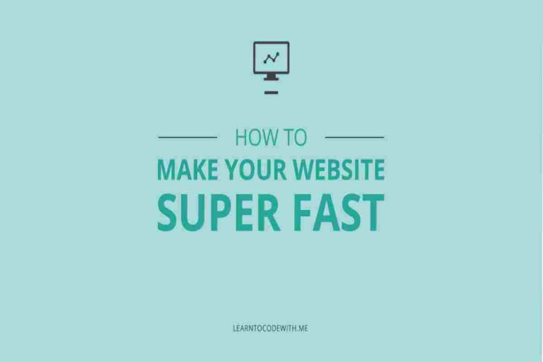 How to Make Your Website Faster?
