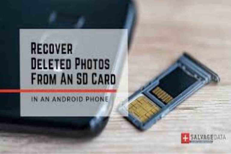 Memory Card SalvageData Recovery