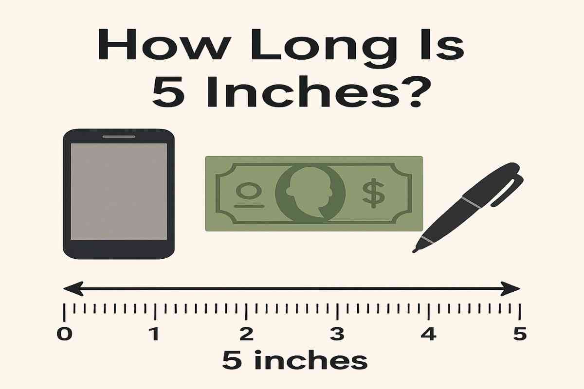 How Long Is 5 Inches? Here’s What It Actually Looks Like
