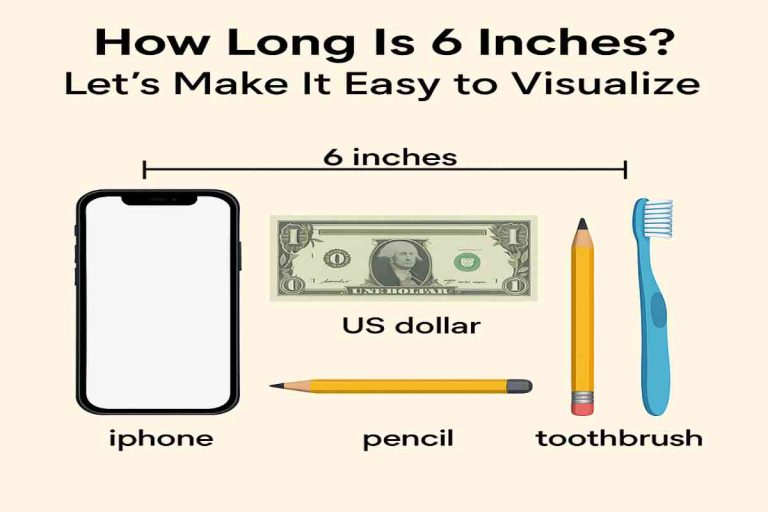 How Long Is 6 Inches